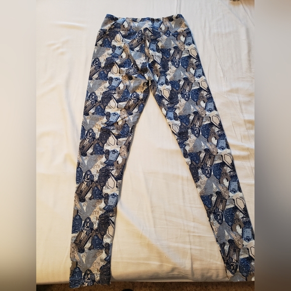 Lularoe OS Disney Jack & Sally NBC Leggings - Picture 3 of 6